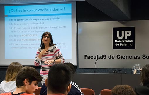 El INADI brindó un taller de comunicación inclusiva para alumnos de Periodismo UP